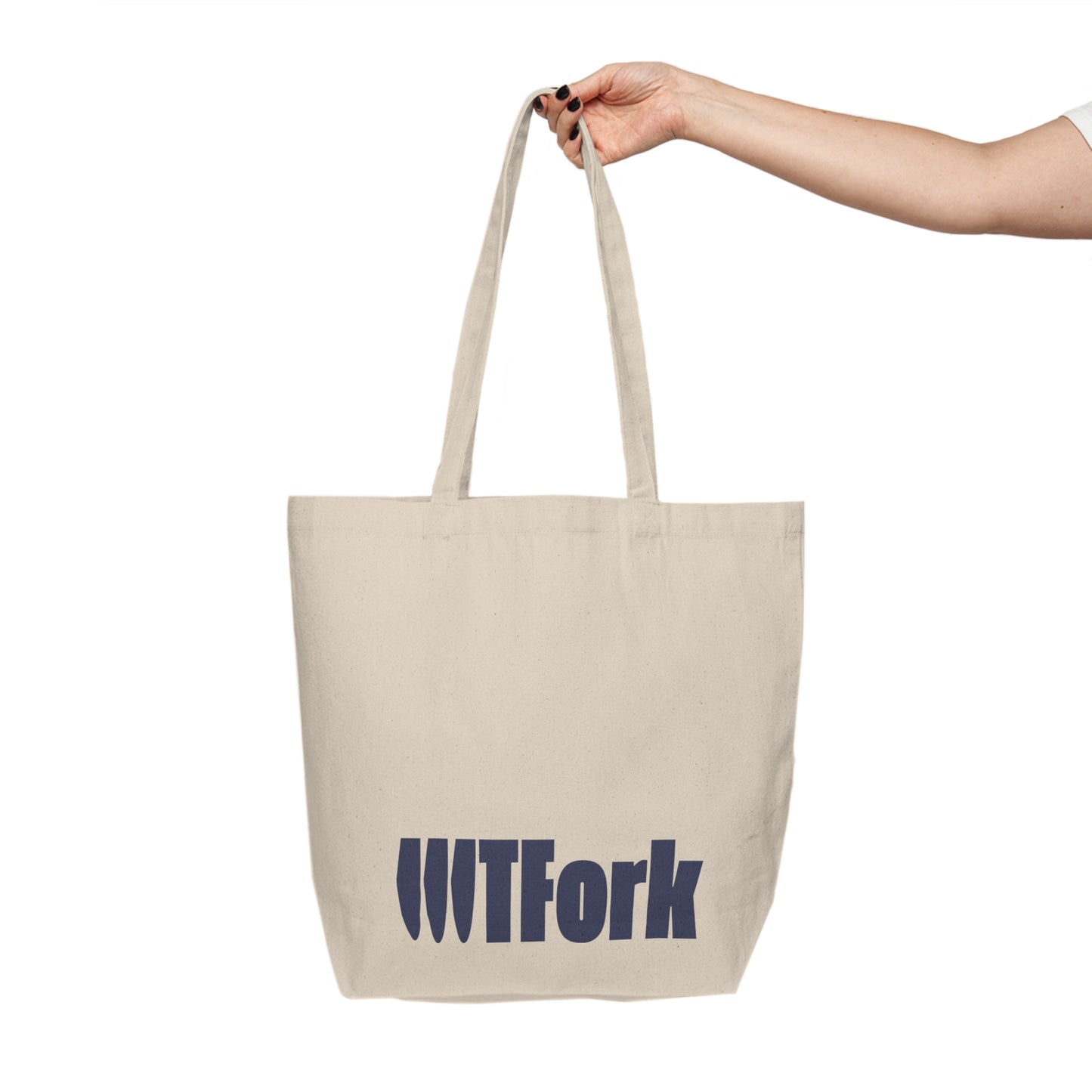 WTFork Signature Tote - Navy Logo