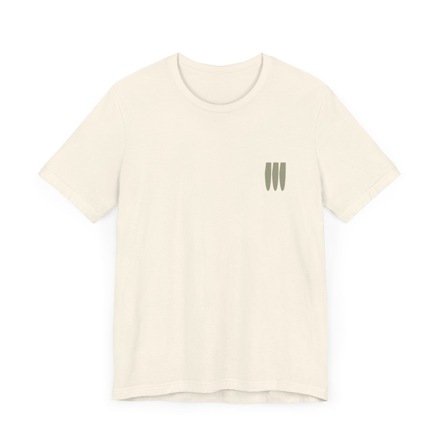 WTFork Signature T-Shirt - Natural Shirt, Green Logo