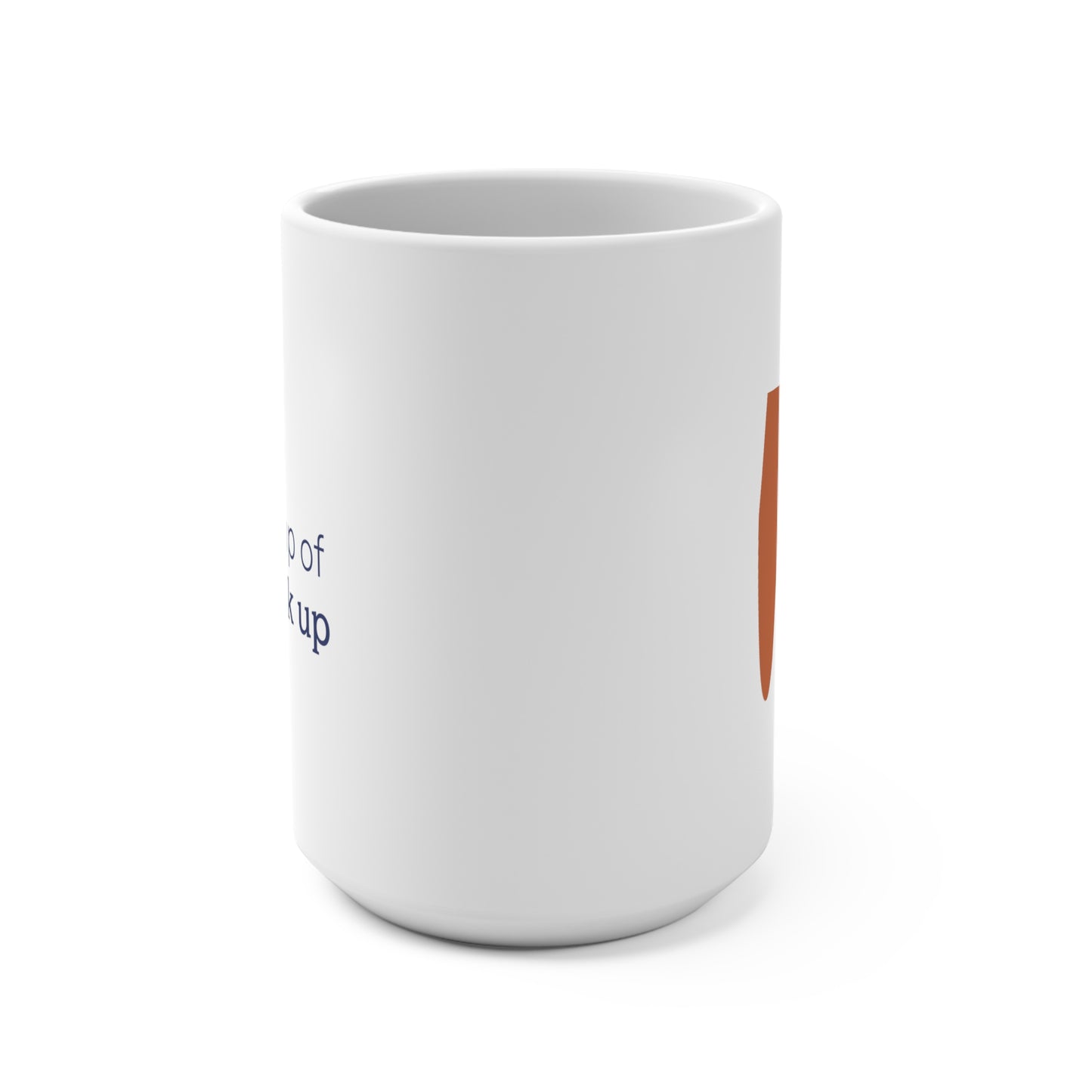 Shut the Fork Up Mug - Orange Logo