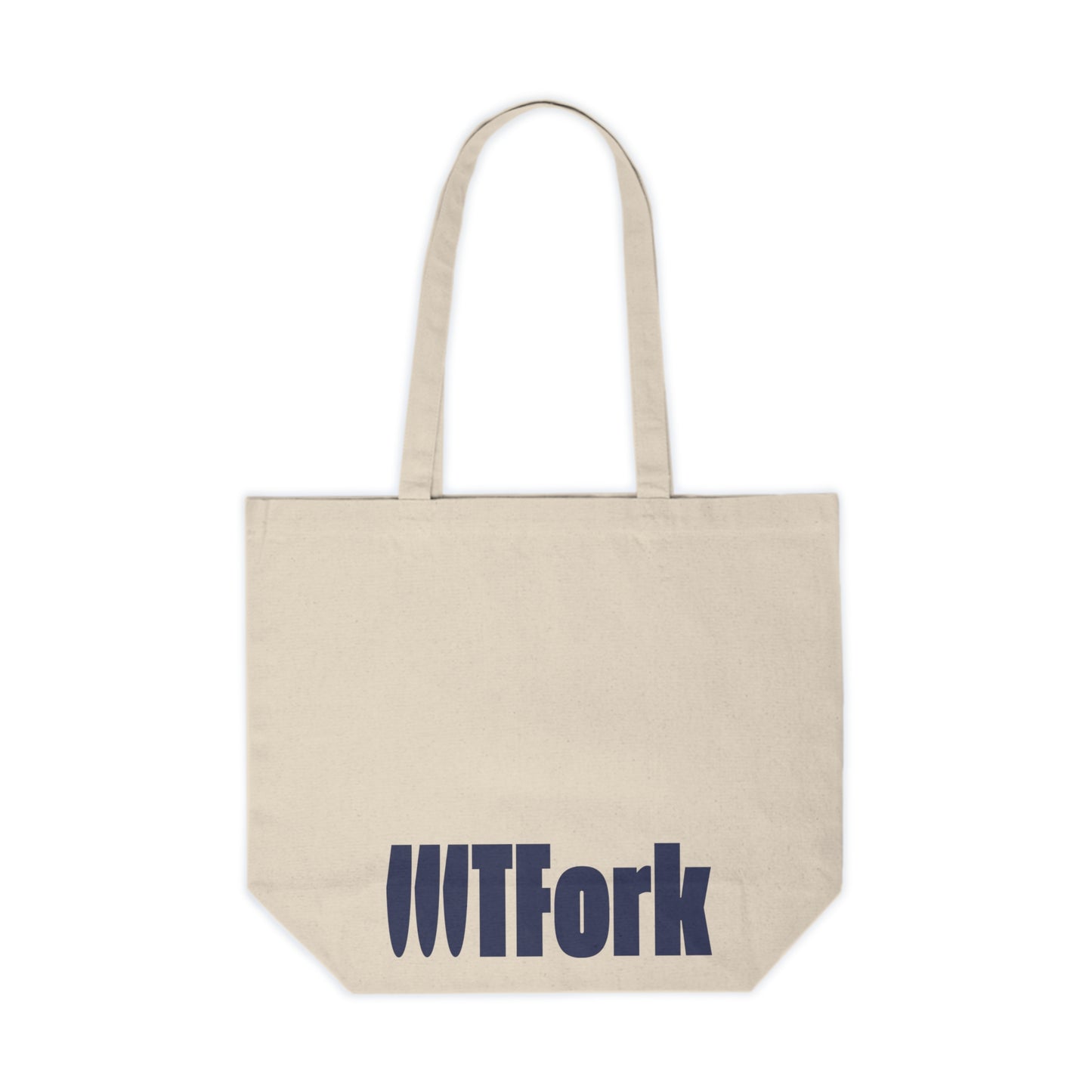 WTFork Signature Tote - Navy Logo