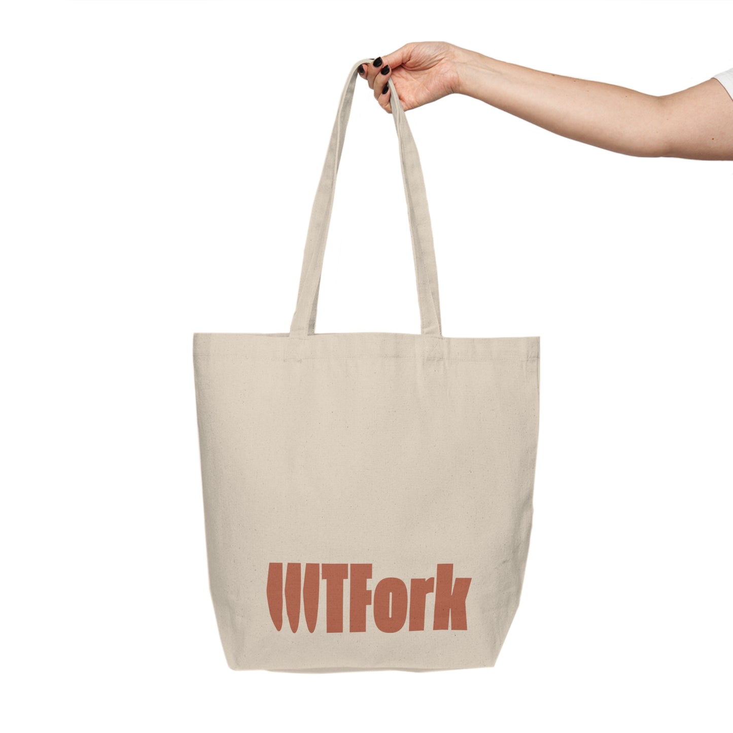 WTFork Signature Tote - Orange Logo
