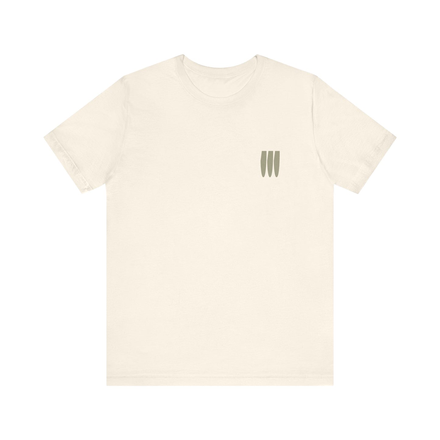 WTFork Signature T-Shirt - Natural Shirt, Green Logo