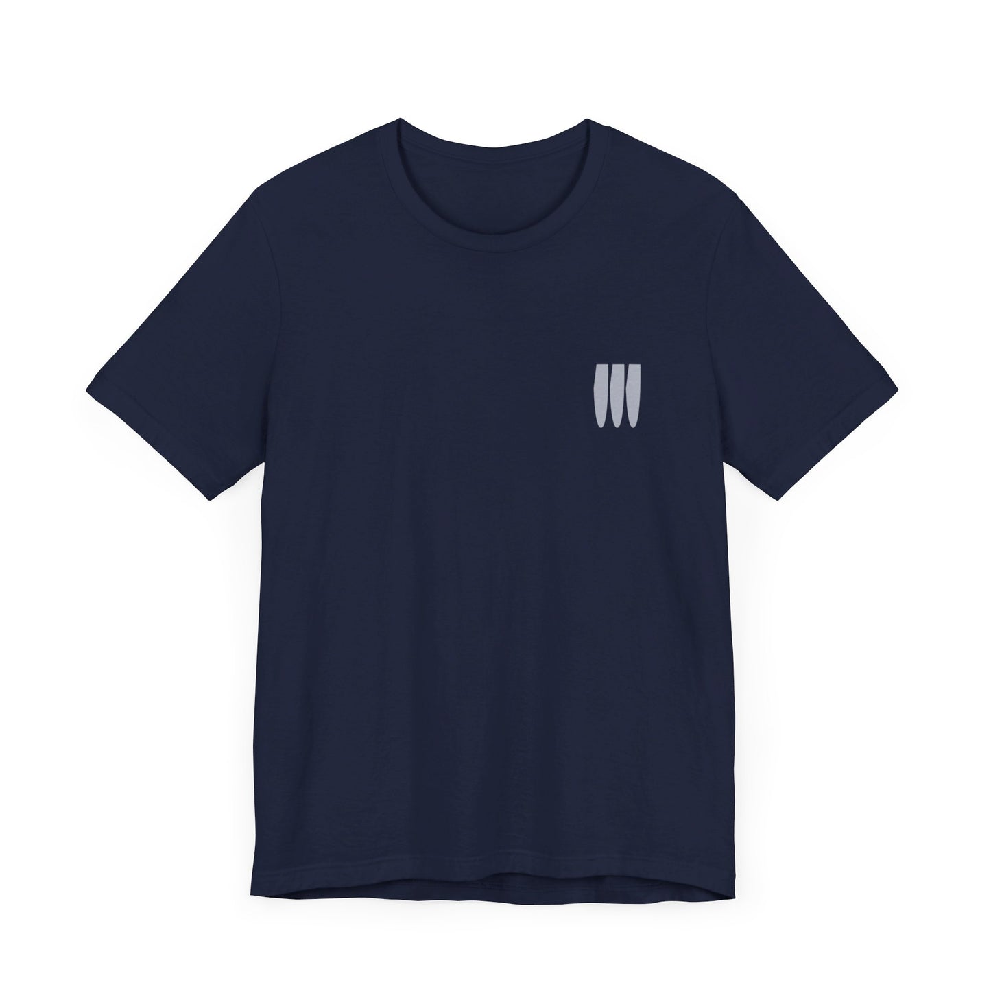 WTFork Signature T-Shirt - Navy Shirt, Light Blue Logo