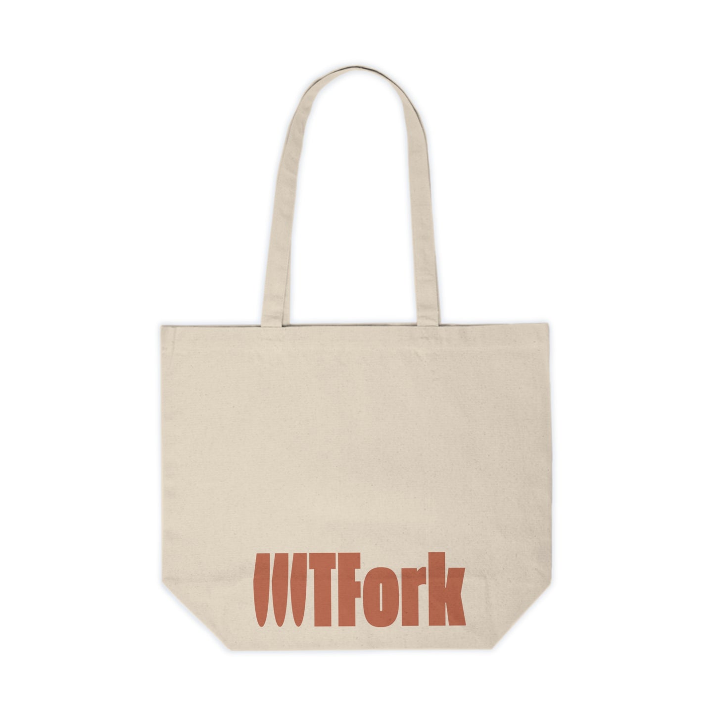 WTFork Signature Tote - Orange Logo