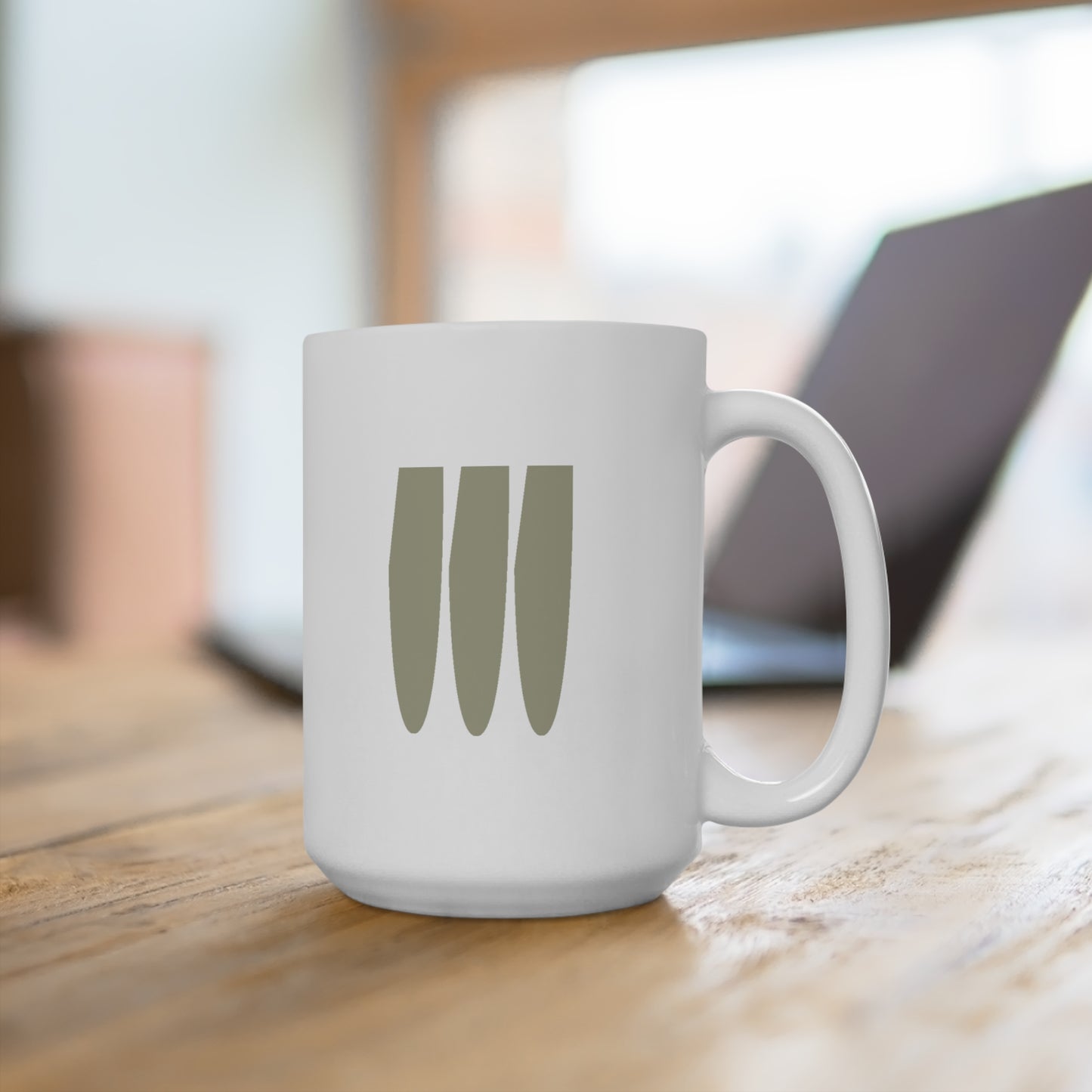 Shut the Fork Up Mug - Green Logo
