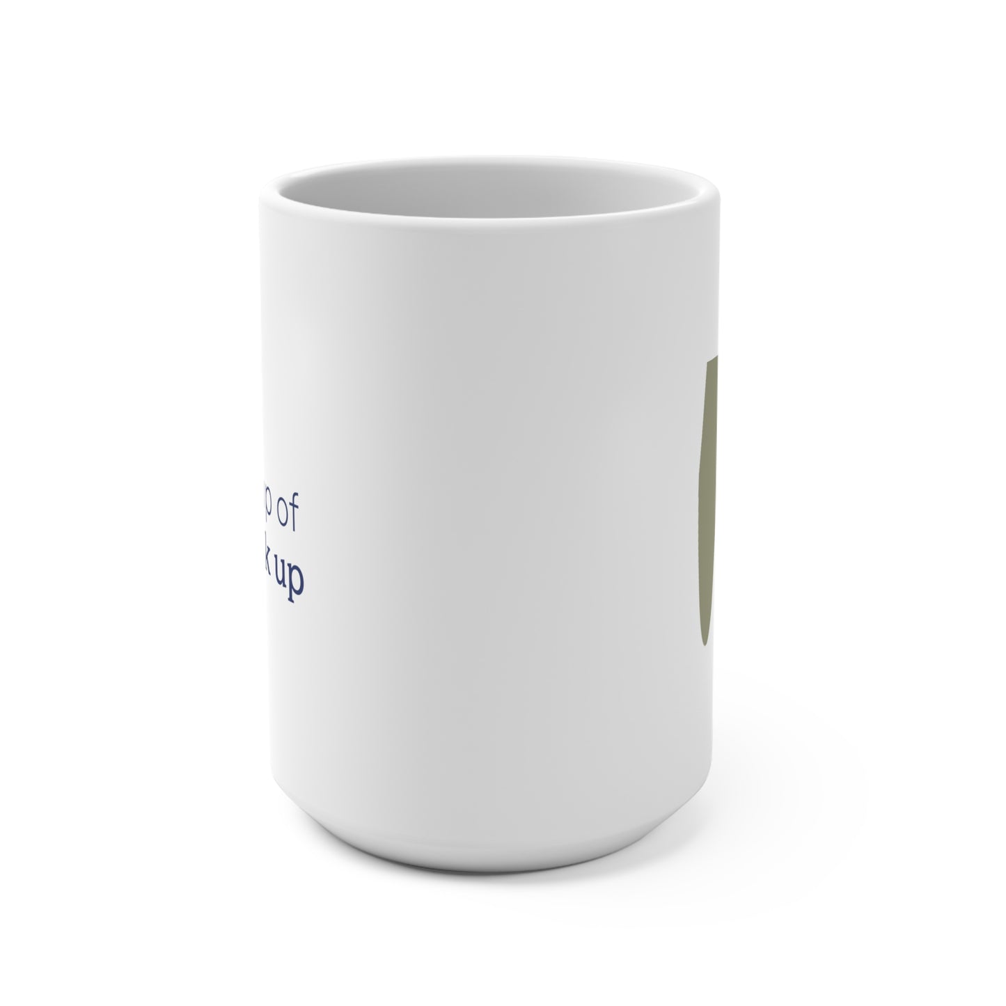 Shut the Fork Up Mug - Green Logo