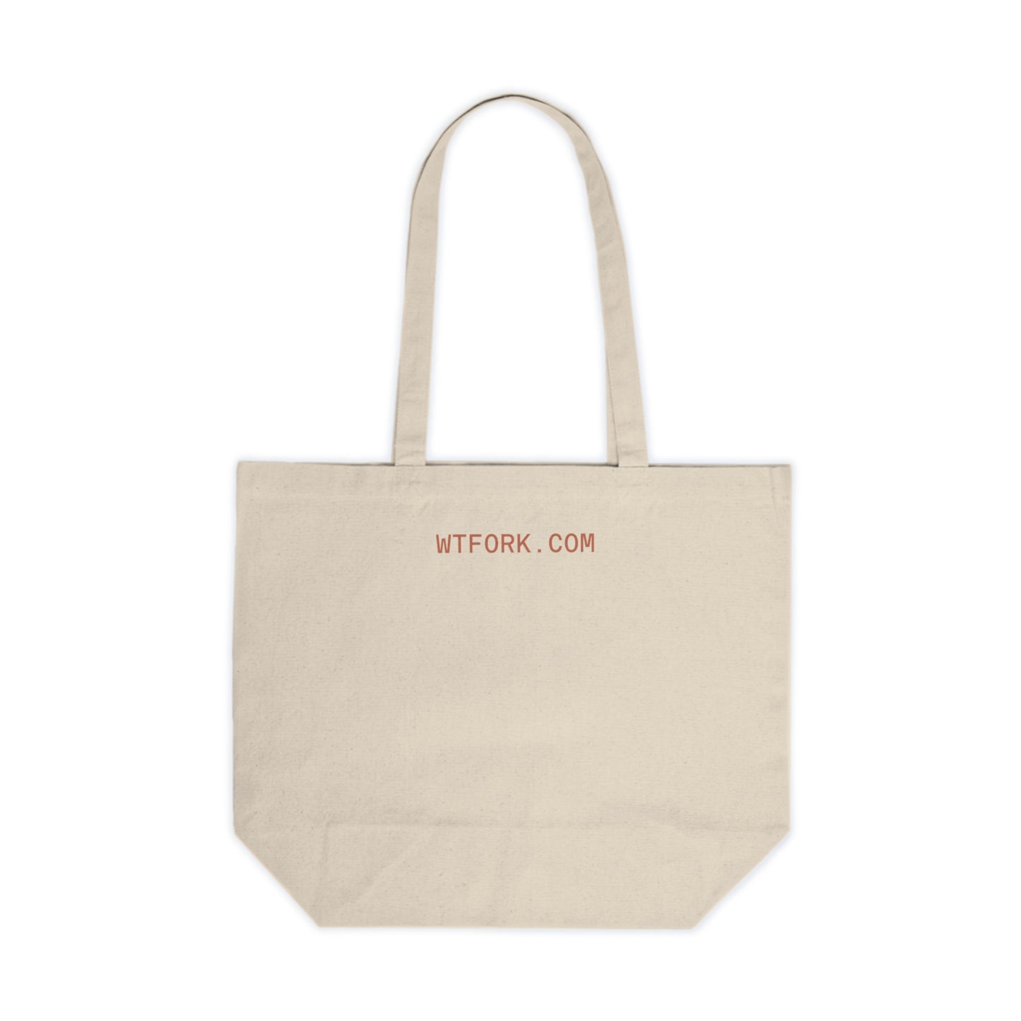 WTFork Signature Tote - Orange Logo