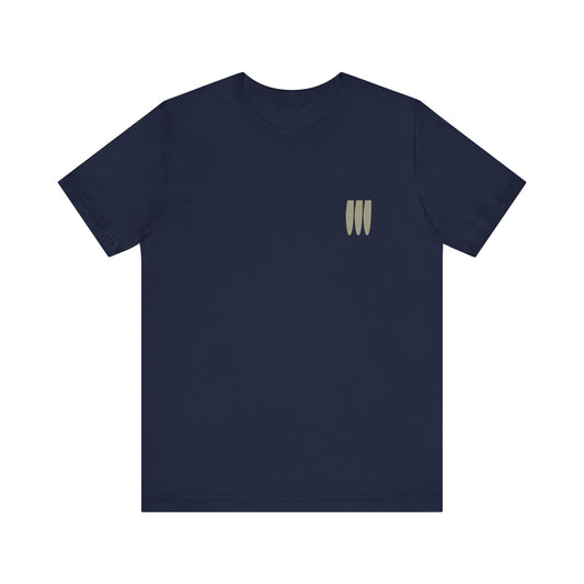 WTFork Signature T-Shirt - Navy Shirt, Green Logo